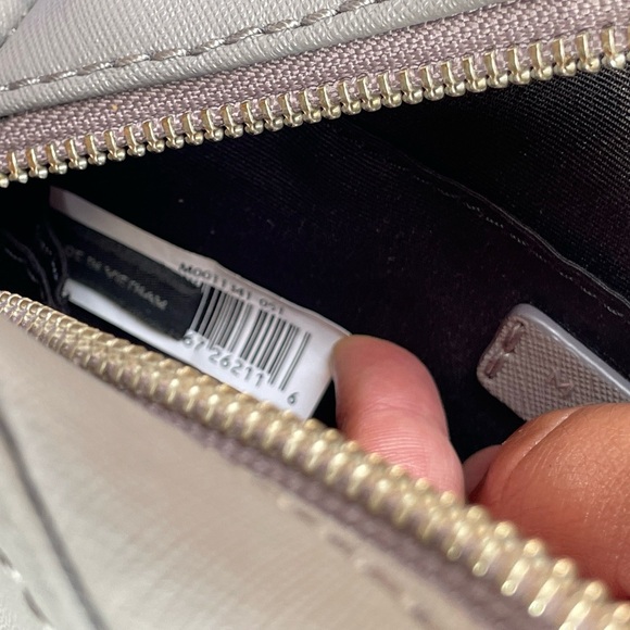 Marc Jacobs Dome Crossbody Bag Saffiano Leather Silver-Tone Hardware - Picture 8 of 14